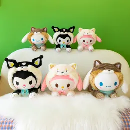 새로운 Cassia Dog Plush Toy Girls 'Heart Dressing Series Super Cute Coolommy Melody Dold의 도매
