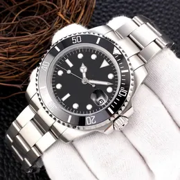 مع مربع أصلي Mens Wristwatch Black 116719 Ceramic Bezel Stainless Steel Pepsi Watch Automatic Movement Limited Jubilee Master Montre Femme