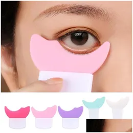 Makeup Tools Mtifunction Eyes Mascara Eyeliner Auxiliary Guard Tool Eyeshadow Angle Eye Aid Eyelash Drop Delivery Health Beauty Dhxkk