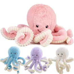 18cm Creative Cute Plush Octopus Toys Whale Dolls Stuffed Toys Plush Small Pendant Sea Animal Toys Children Baby Gifts LA533