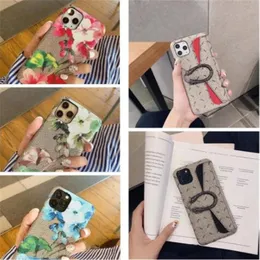 Top Fashion Cell Phone Cases Leather Flower Sea Phones Case Brand Luxury Designer Mens Womens iPhone 15 15Pro 15ProMax 14 14Pro 14Plus13 11 12 pro 7 8 X XSmax Cover