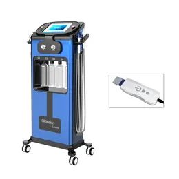 6 in 1 Hydrafacial Machine Hydro皮膚皮膚顔面皮むき超音波皮膚スクラバー酸素スプレースキンケアマイクロダーマブレーション