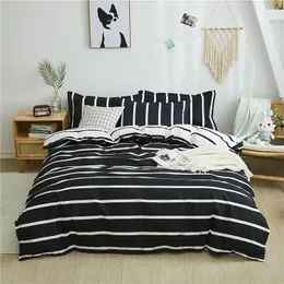 Bedding Sets Quilt Cover Nordic Simple Set Adult Down Sheet Double Bed Big Duvet King SizeBedding