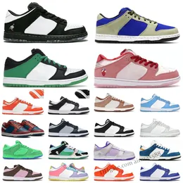 Heren Women hardloopschoenen Panda SB Low Rose Whisper Die Dunky Syracuse Canyon Rust Black Wit Georgetown Sail Candy Court Purple Barber Trainers Dunks Sneakers