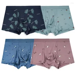 Underpants MEN'S Underwear Modal Boxers Head Printed Top Grade Breathable Zhongshan Manufacturers Wholesale