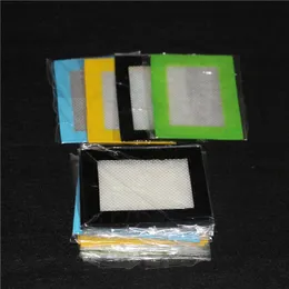 Rökande rör FDA matklass återanvändbar icke -stickkoncentrat vaxmatta motståndskraftig glasfiber silikon dab matta