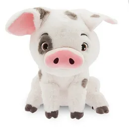 Pluszaki pluszowe wysokiej jakości film miękkie pluszaki Moana Pet Pig Pua Cute Cartoon pluszowa zabawka wypchane zwierzę lalki prezent urodzinowy dla dzieci 230220