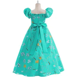 Elegant Floral Puff Sleeves Whimsical Evening Gowns For Girls Perfect For Prom Evening Parties And Special Occasions W0221 From Liancheng05 17.88 DHgate.Com