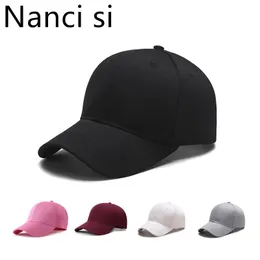 Ball Caps Drop Black Cap Solid Color Baseball Snapback Casquette Hat Fitted Casual Gorras Hip Hop Dad Hats For Men Women