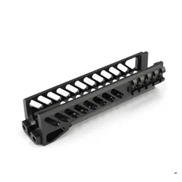 Beslag Aluminium Super Slim Drop i Mlok Handguard Picatinny Rail Float Tactical Scope Mount AK Accessories for DHQE3