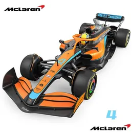 Elektrik/RC Araba 1/12 McLaren Uzaktan Kumanda F1 Yarış Modeli MCL36 4 Lando Norris Dinamik Modelleri Forma RC Oyuncak Çocuk İçin 1/18 Ölçek Dr DHZSB