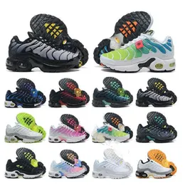 Eur28-35 TN Kids Shoes tn enfant Breathable Soft Sports Chaussures Boys Girls Tns Plus Sneakers Youth requin Trainers Size 28-35