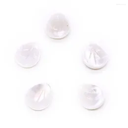 Charms Wholesale Natural Shell Beads For Jewelry Making Supplies Diy Necklace Charm Bracelet Earring Accessory White Leaf Shape Pendant