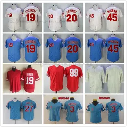 Movie Baseball Jerseys 19 Greg 20 Mike Luzinski Schmidt 27 Aaron 45 Tug Nola McGraw Mitch 99 Williams 3 Bryce 7 Maikel Harper Franco Sport Sale