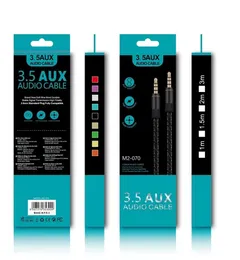 3,5-mm-Stereo-Auto-Aux-Audio-Stereo-Audio-Klinken-Aux-Kabel Stecker-Stecker-High-Fidelity für Smartphone-MP3-Musik-Player im Auto