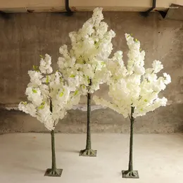 Flores decorativas Simulação de Cerejeira Artificial Planta Flor Falsa Sala de Estar Decoração de Casamento Móveis para Casa