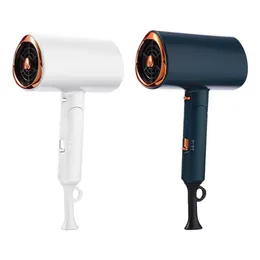 Projectors Hair Dryer Ion 2000 W Professional Hair Dryer Cold Foldable Nozzle Hair Lightweight Styling Button Air Dryer Diffuser With R1Y6 J230222