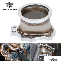 Turbochargers Pqy T25 T28 Gt25 Gt28 8 Bolt To 3 V Band Exhaust Manifold Converter Adaptor Flange Pqy4826 Drop Delivery Mobiles Motor Dhlkf