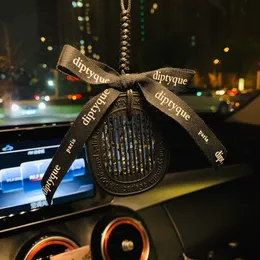 Dipty Car Air Freshener Aromatherapy BAIES FIGUIER ROSES TUBEREUSE MIMOSA SANTAL AMBER Decorations Perfume Rose Natural Taste Auto Interior Accessories rieses