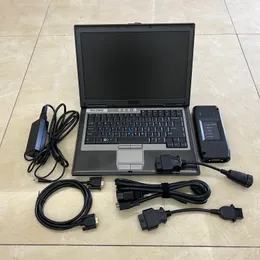 VCADS Pro för Volvo Trucks Diagnostic Tool Scanner Interface With Multi Languages ​​Laptop D630 Ready to Use