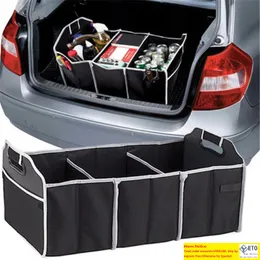 NOVO Caixa de armazenamento dobrável Bolsa de porta -ferramentas Caixa de ferramentas de veículos Organizador A bolsa no porta -malas do estilo de carro