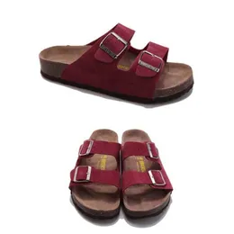 Designer de chinelos alemães BirkinStocks Sapatos masculinos Boken Arizona Sapatos femininos Boken Cork Sandals Sapatos de praia Trend in Summer D45L