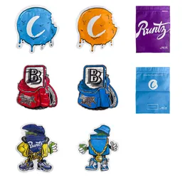 Пустые нестандартные устойчивые к запаху 3,5 г майларовые сумки Рюкзак Boyz Runty Специальные высечки в форме сумок Цветочные Cali Packs