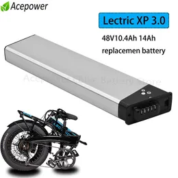Lectric XP 3.0 Батарея 48 В 10,4AH 14AH 12AH 12.8A Батарея eBike для LECTRIC XP Складное электрическое велосипед 250 Вт 500W 1000 Вт двигатель