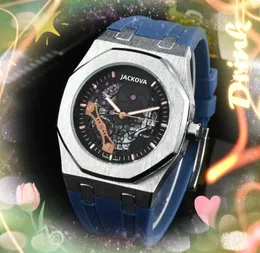 Popular Quartz Battery Super Fashion Mens Hora Hora Casual Centro de cinto de a￧o Casual Todo o crime Lazer Moda Digitaliza￧￣o Tick Sports Wristwatch Gifts