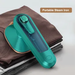 Irons Steamers Mini Garment Steamer محمولة محمولة الحديد البخاري الحديد الحراري الضغط المنزل السفر للملابس كرى رطب 2302222222222222222