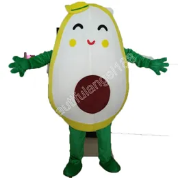 Рождественский животный авокадо талисман талисман костюм мультфильм персонаж костюм костюм Хэллоуин взрослые размер дня рождения открытый наряд благотворительный