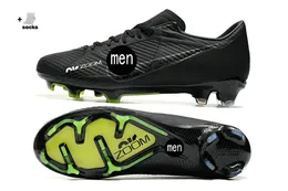 Мужская футбольная обувь Zoom Mercurial Vapor XV Academy FG Boots Black 2022 Новые ассасины 15 поколений FG Sports Football обувь
