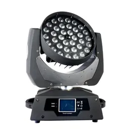 Wysokiej jakości oświetlenie DJ 36x10W 4 w 1 Zoom DMX RGBW LED Moving Head Washing Light