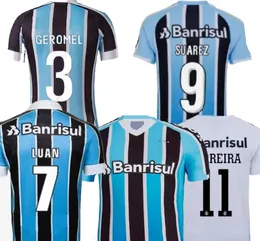 23-24 Grêmio Home Thai Quality Soccer Jerseys Personalizado Futebol Loja Online Local Kingcaps Atacado Wear 9 Suarez 10 Ferreira