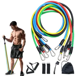 Resistance Bands 1 Uppsättning bodybuilding Home Fitness Equipment Professional Weight Training Elastic Rubber 230222