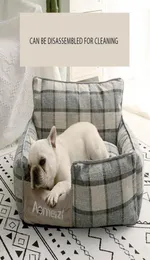 домашняя собака кошачья собачья домики универсальная съемная и стиральная питомника летнее коврик