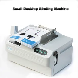 220V Akıllı Küçük Banknot Bağlayıcı Makineli Kağıt Bant Bağlama Makinesi Süpermarket Sıcak eriyik Kağıt Kemer Çemberleme Makinesi