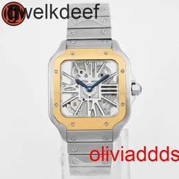 Moda de alta qualidade Iced Out WatchesMens Pulso Luxo Round Cut Lab Gr DDGU Q1SA1222