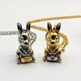 Китайский стиль милое ожерелье кролика. Последнее ожерелье по моде бренда в 2023 году. Это от китайской древней мифологии Двенадцать Zodiac.wedding.