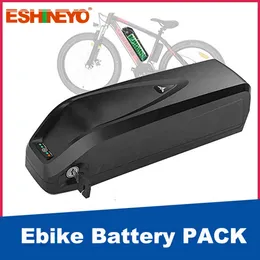 Hailong Style Ebike 배터리 36V 13AH 15AH 48V 17.5AH 리튬 이온 18650 배터리 전기 자전거 산악 자전거 용 배터리 팩