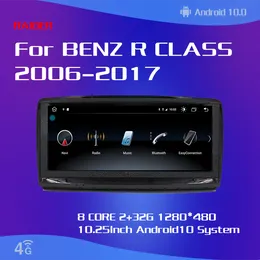 Player Raider Android10.0 System 10,25 tum pekskärmshuvudenhet för-R-Class W251 2006-2023 Navigation 8 Core 2 32G Car DVD