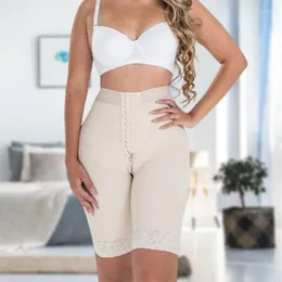 Intimo elasticizzato da donna Fajas Colombianas Para Mujer Pantaloncini a vita alta BuLifter Body Shaper Tummy Control Waist Trainer BuPads Seamless Hip Pant