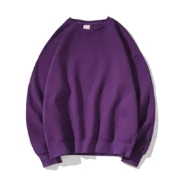 女性のパーカースウェットシャツNieuwe Vrouwen Effen Kleur Lange Mouwen特大のパーカースウェットシャツDames Streetwear Slouch Trui Jumper Tops 5 Kleuren 230222