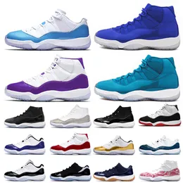 top quality Casual Shoes 2023 New Top Jumpman 11 Retro Basketball 11s High Mid Low Blue University Purple Man Women Sports Sneakers trainers
