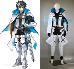 Nya Anime FateExtella Link Saber Charlemagne Cosplay Costume Outfit Carnival Halloween Vuxna kostymer f￶r kvinnors anpassade alla SI8592455
