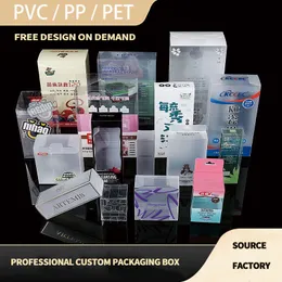 Scatole di imballaggio trasparente in PVC quadrata scatola regalo regalo per matrimoni Figurina Figuraging Boxaging Box con figurina regalo a mano scatola di polvere di polvere