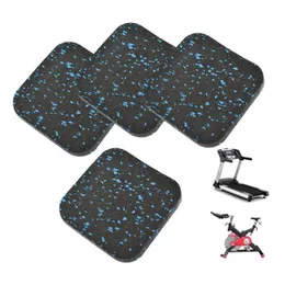 Acessórios 6pcs absorvendo espessado almofada macia esteira de esteira de tapete de flow som isolamento equipamento de fitness Equipamento de mobília doméstica antiestática