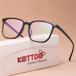 Fashion Sunglasses Frames 2022 Anti-Blue Light Eyeglasses Women Optical Myopia Glasses Men Computer Transparent Spectacle Eyewear2163