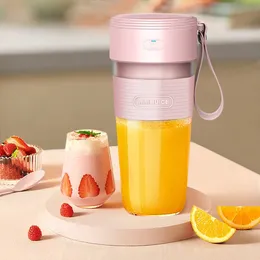 Juicers Portable Electric Mini Milkshake Fruit Blender Food Processor Multifunktionell Ice Crusher 230222