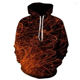 Erkek Hoodies Unisex 3D Baskı Mars Flurry Sweatshirt Hoodie Yaratıcı Yuvarlak Boyun Kapşonlu Gündelik Uzun Kollu Erkekler